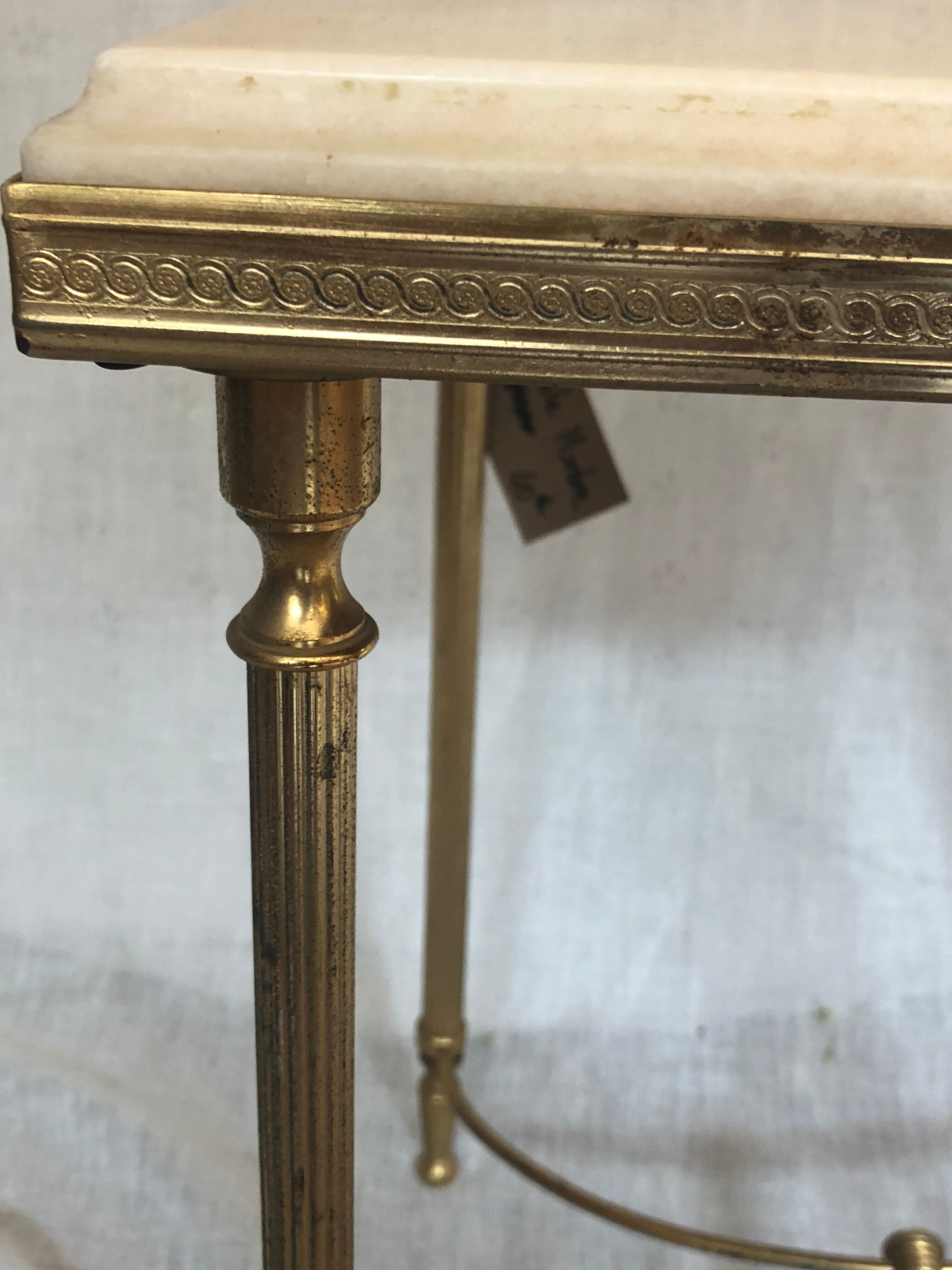 Spot like that marble and brass