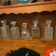 Full bar - 7 decanters / bottles for spirits