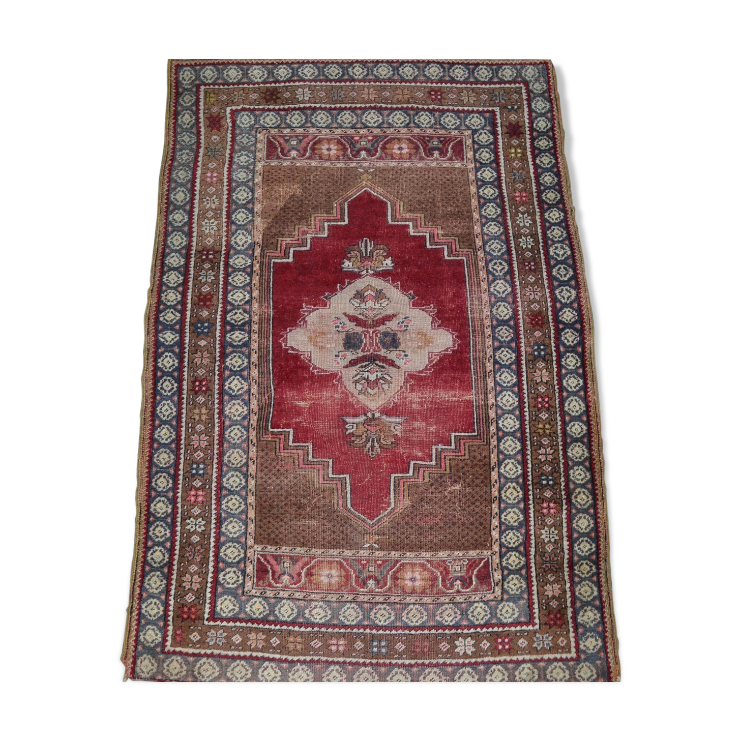 Kiz-bergama nuptial carpet, Anatolia, Turkey, 108 cm x 163 cm, circa 1920
