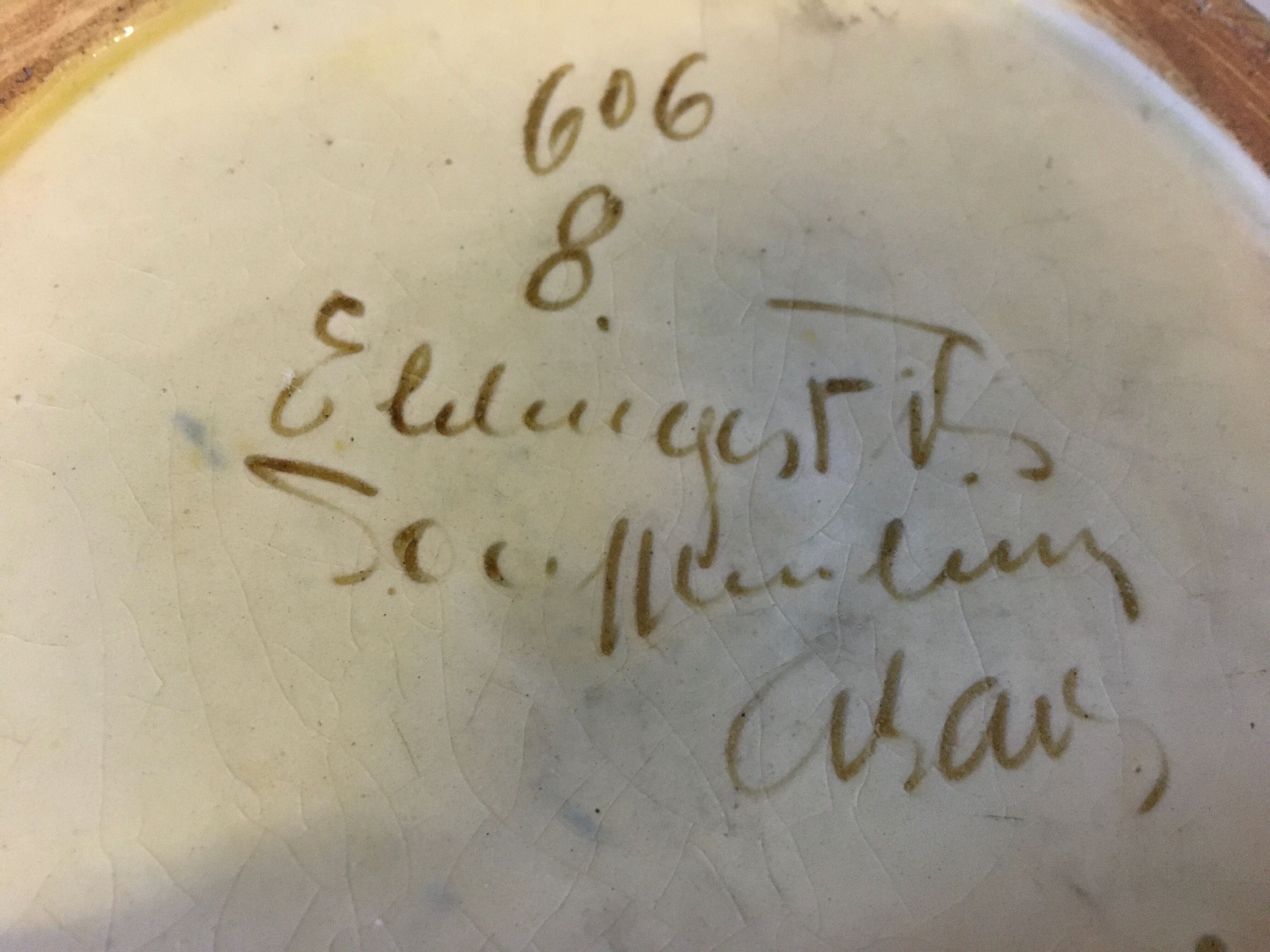 Vase Léon Elchinger Soufflenheim Alsace