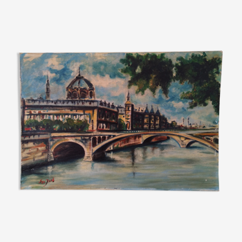 Tableau de Paris années 60