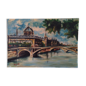 Tableau de Paris années 60