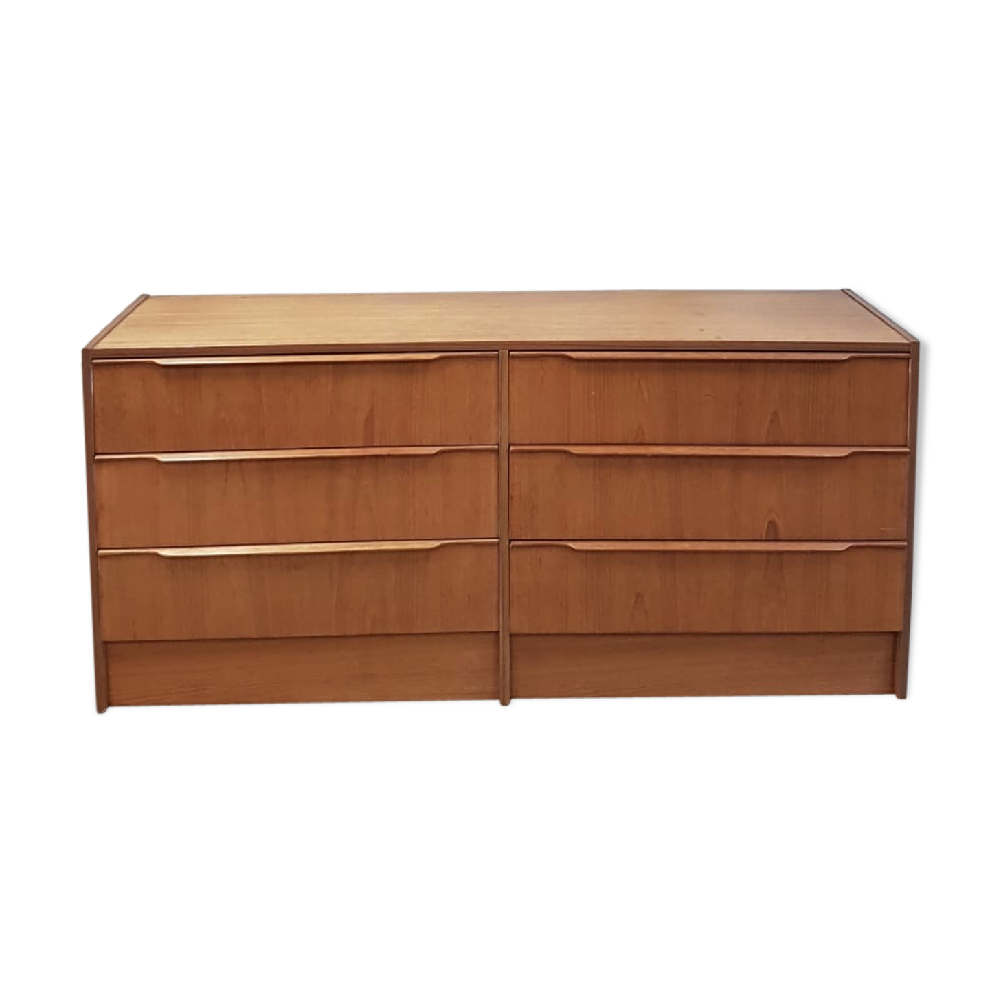 Mid century danish double drawers by Steens
