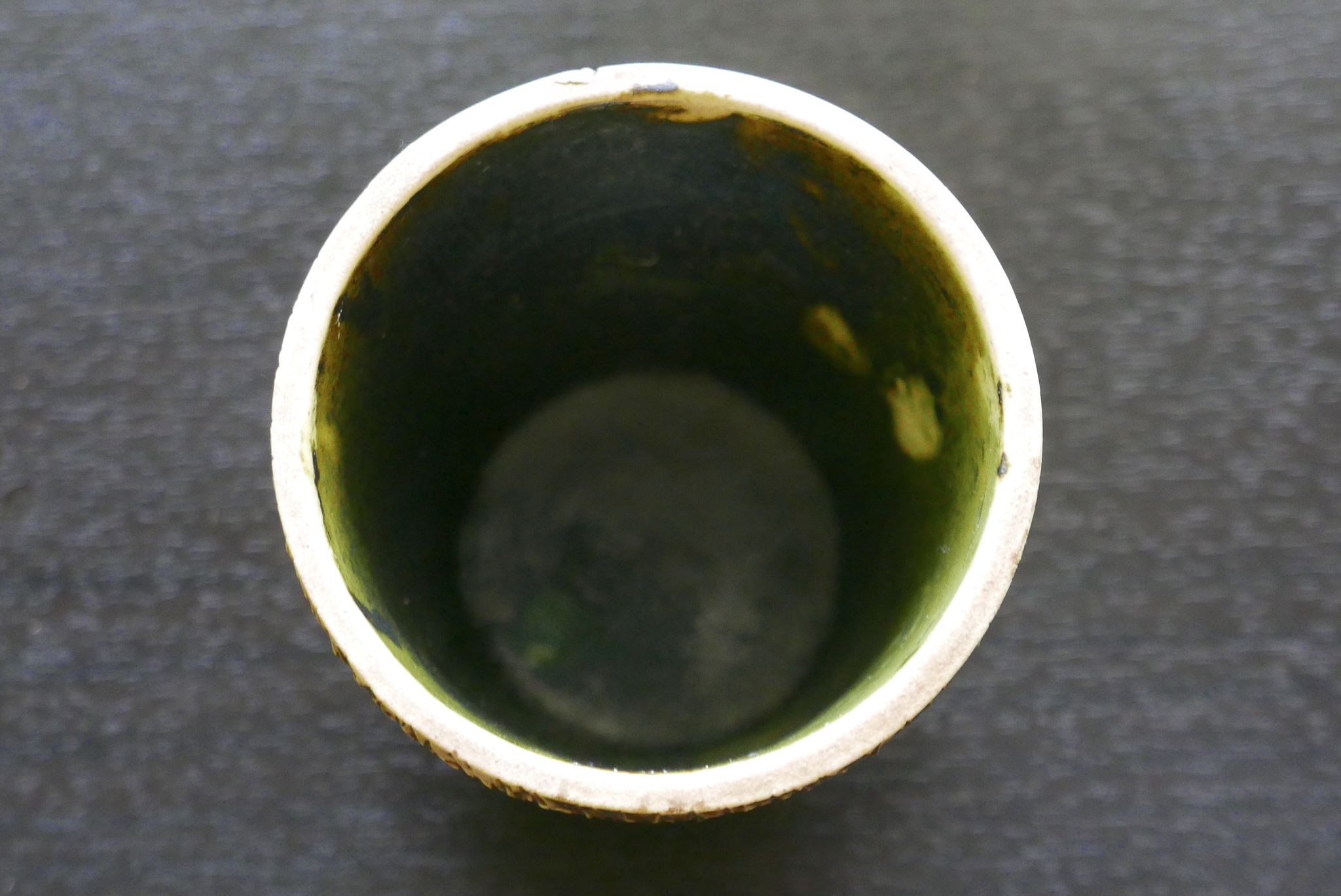 Pot de fleur en céramique, années 50