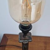 Antique style bronze lamp