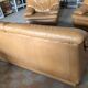 Designer leather sofa