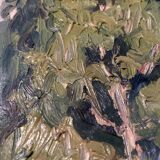 Tableau HST "La Ballade" par Marcel GAULT (1899-1989) peintre Franc-Comtois