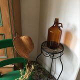 Amber bottle with handles