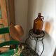 Amber bottle with handles