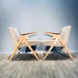Pair of armchairs "Bunny" Proj. Józef Chierowski "Bunny" 1960'