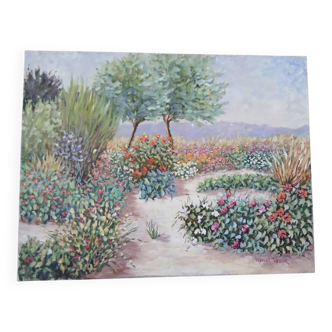 Huile sur toile Marcel Taupe, XXème