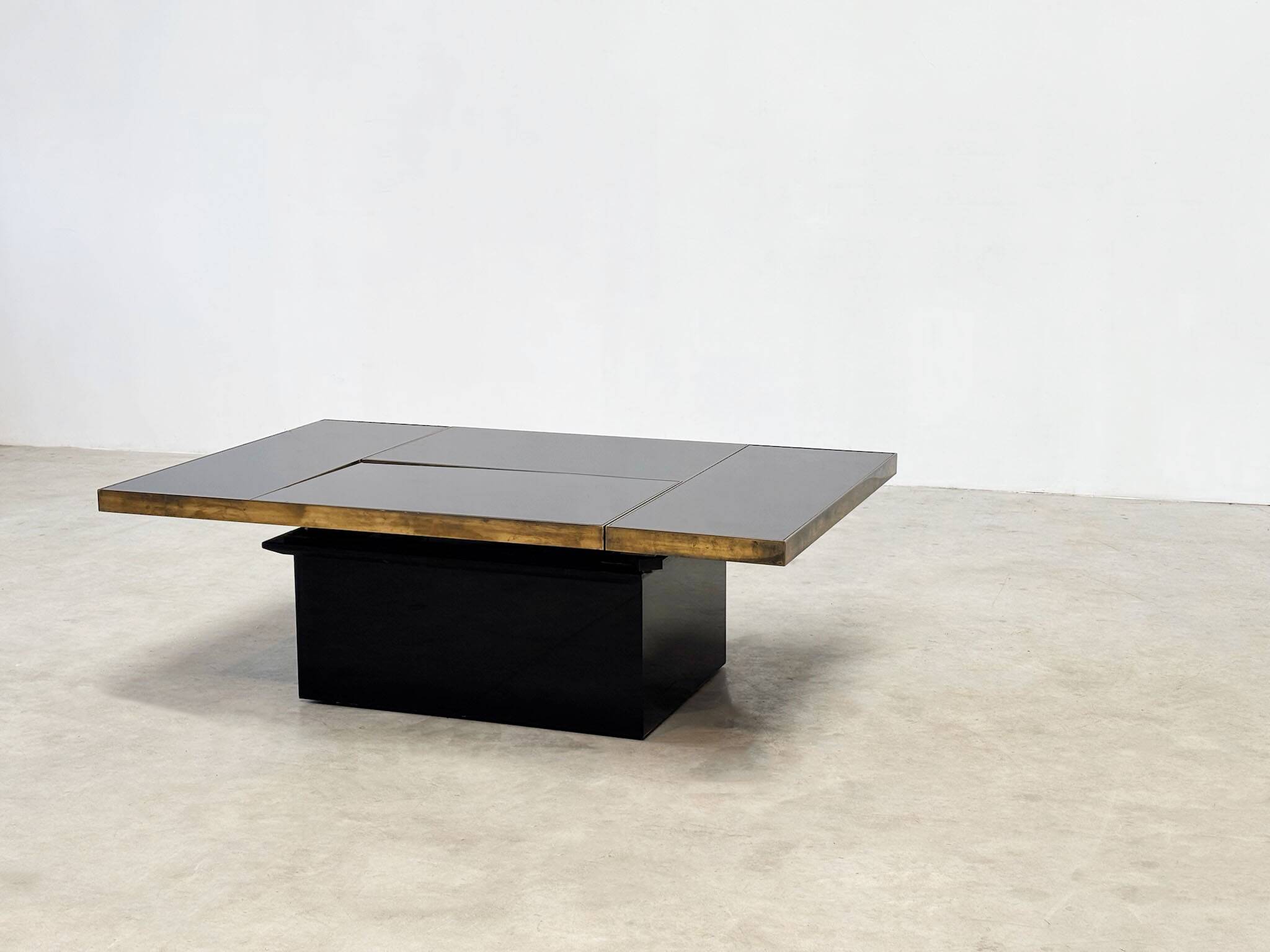 Belgo Chrom bar coffee table, 1970s