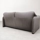 Cassina Maralunga 2 seater - bicolore gray