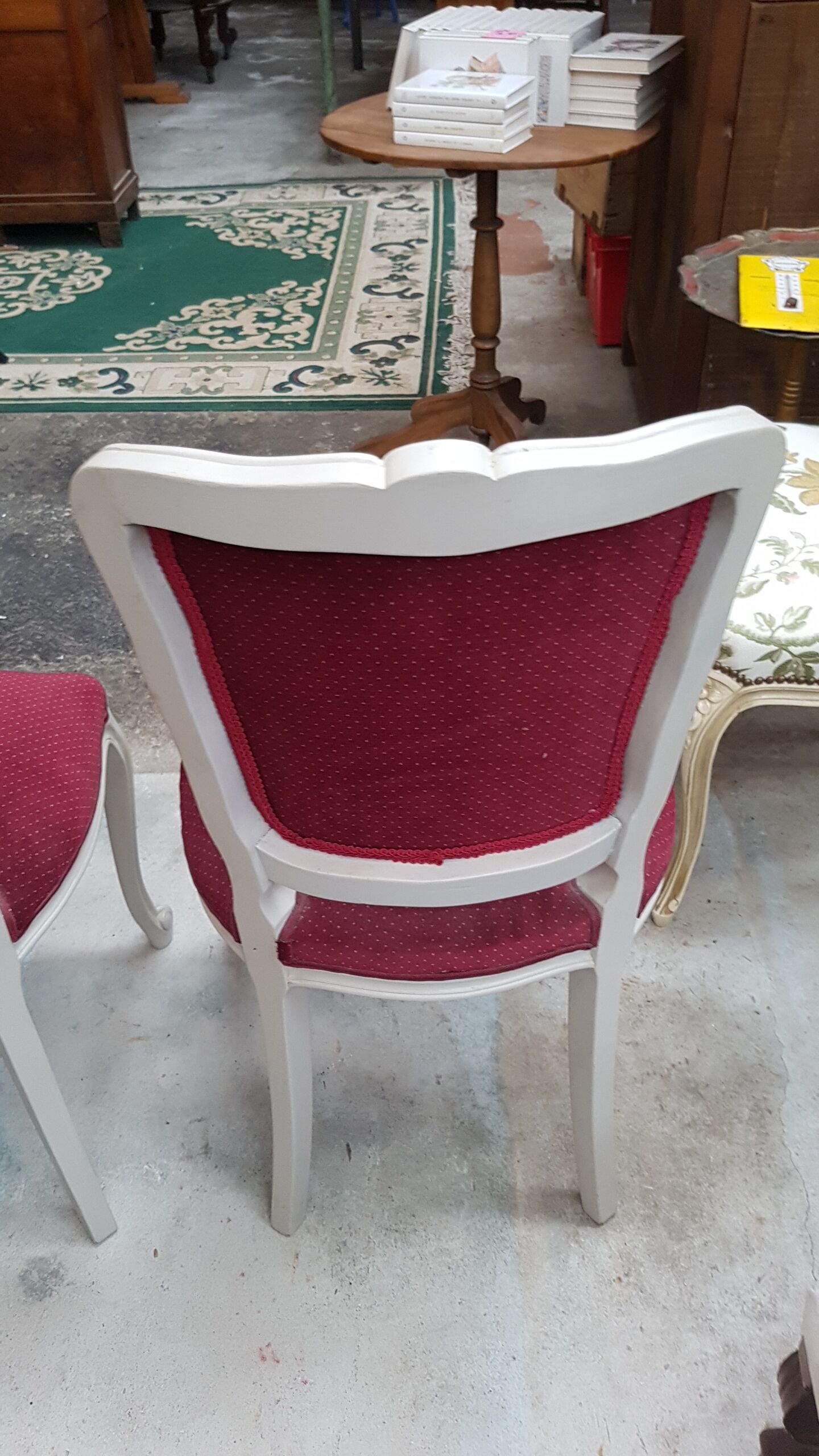 Pair of Louis XV style chairs