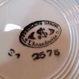 6 assiettes creuses l’Amandinoise