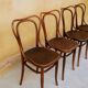 Set of 4 chairs Bistro, model n ° 55, by Jacob and Josef kohn