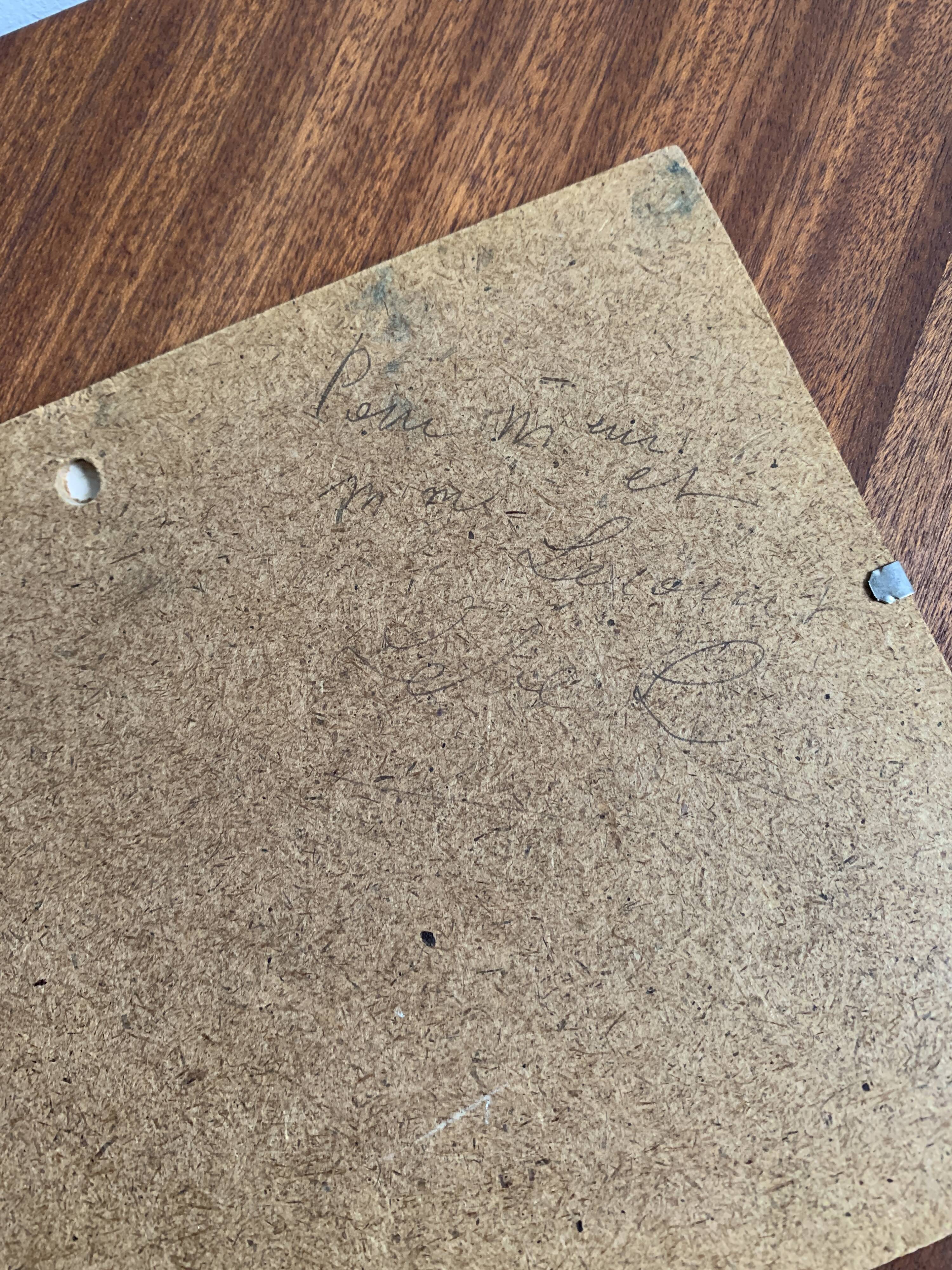 Vintage Montmartre watercolor