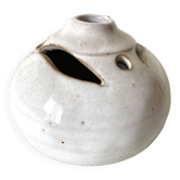 Glazed terracotta flower pick