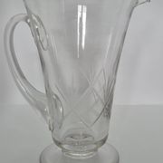 Cut crystal water jug from Fains – 21 cm – vintage