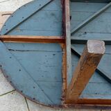 Old oval farm table 2m42