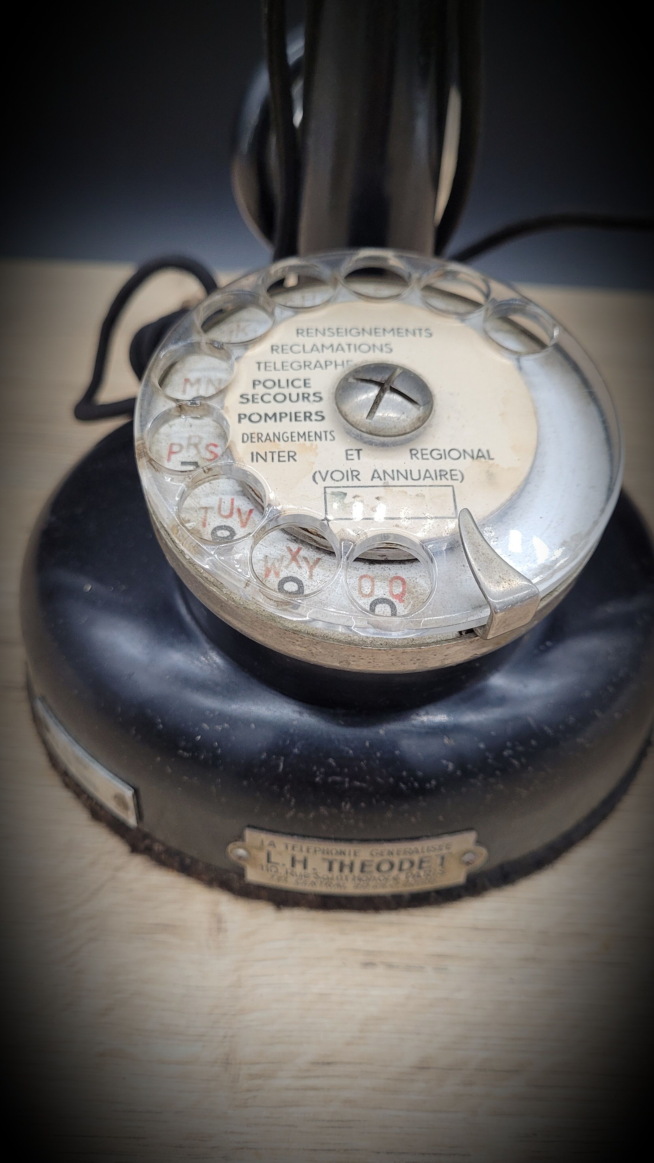 Telephone Théodet Paris