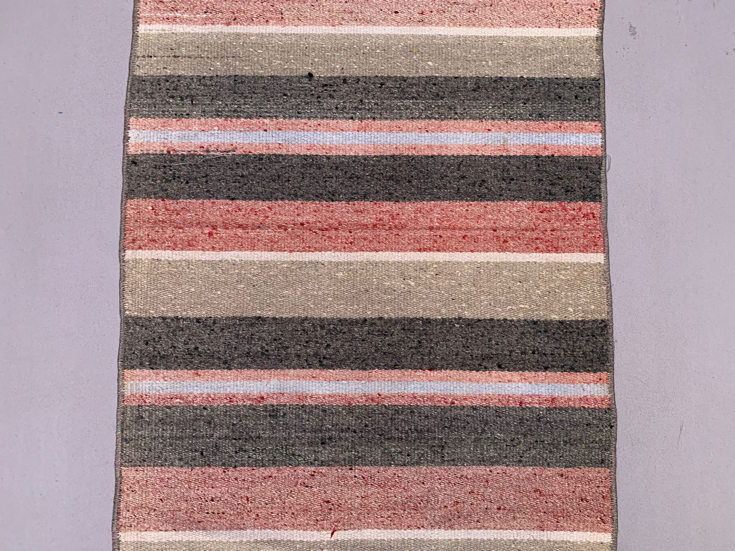 Old Turkish narrow Kilim Runner 275x50 cm shabby chic, vintage kelim