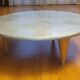 Sir Terence Conran coffee table for Conran shop Paris zinc top 1997