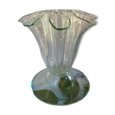Vase en verre ancien original
