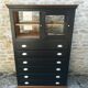 Trade furniture with drawers and sliding doors