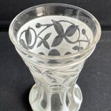 Overlay crystal vase - Bohemia