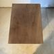 Bedside table or small storage unit in natural wood – country style