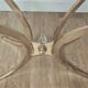 Table basse italienne en laiton