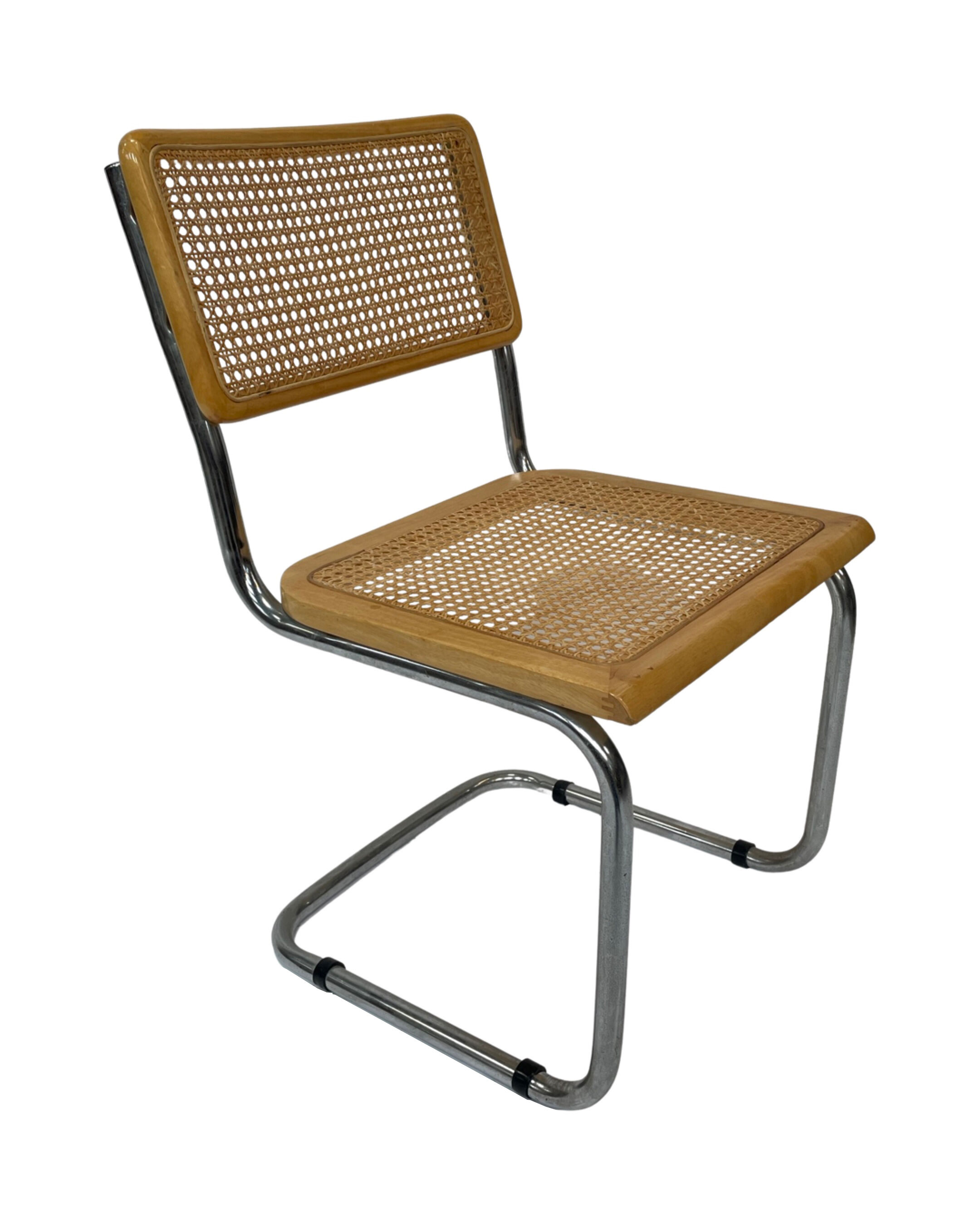 Cesca design chair b32 model in chrome design