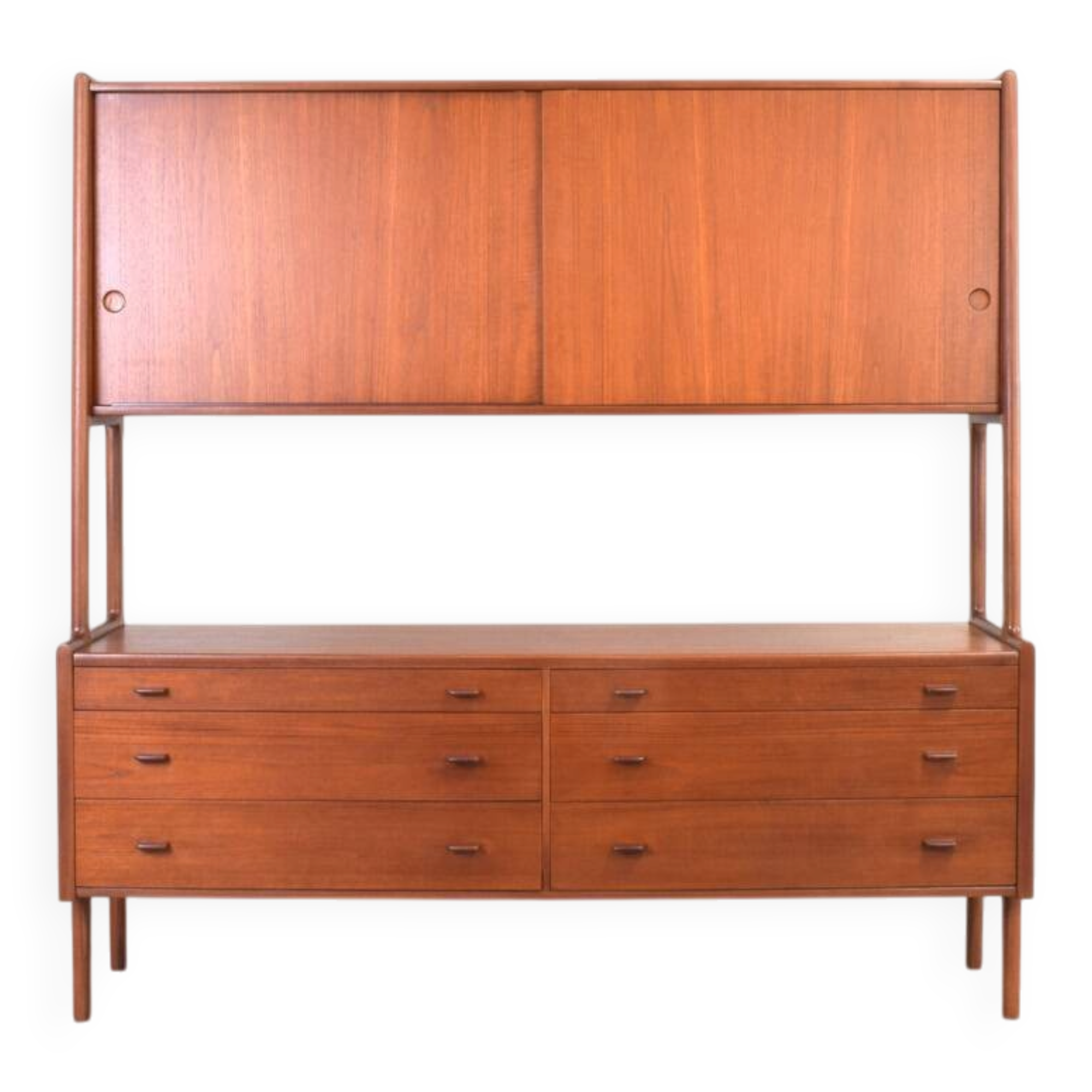 Mid-Century Danish Teak Credenza Model RY-20 by Hans Wegner for Ry Møbler