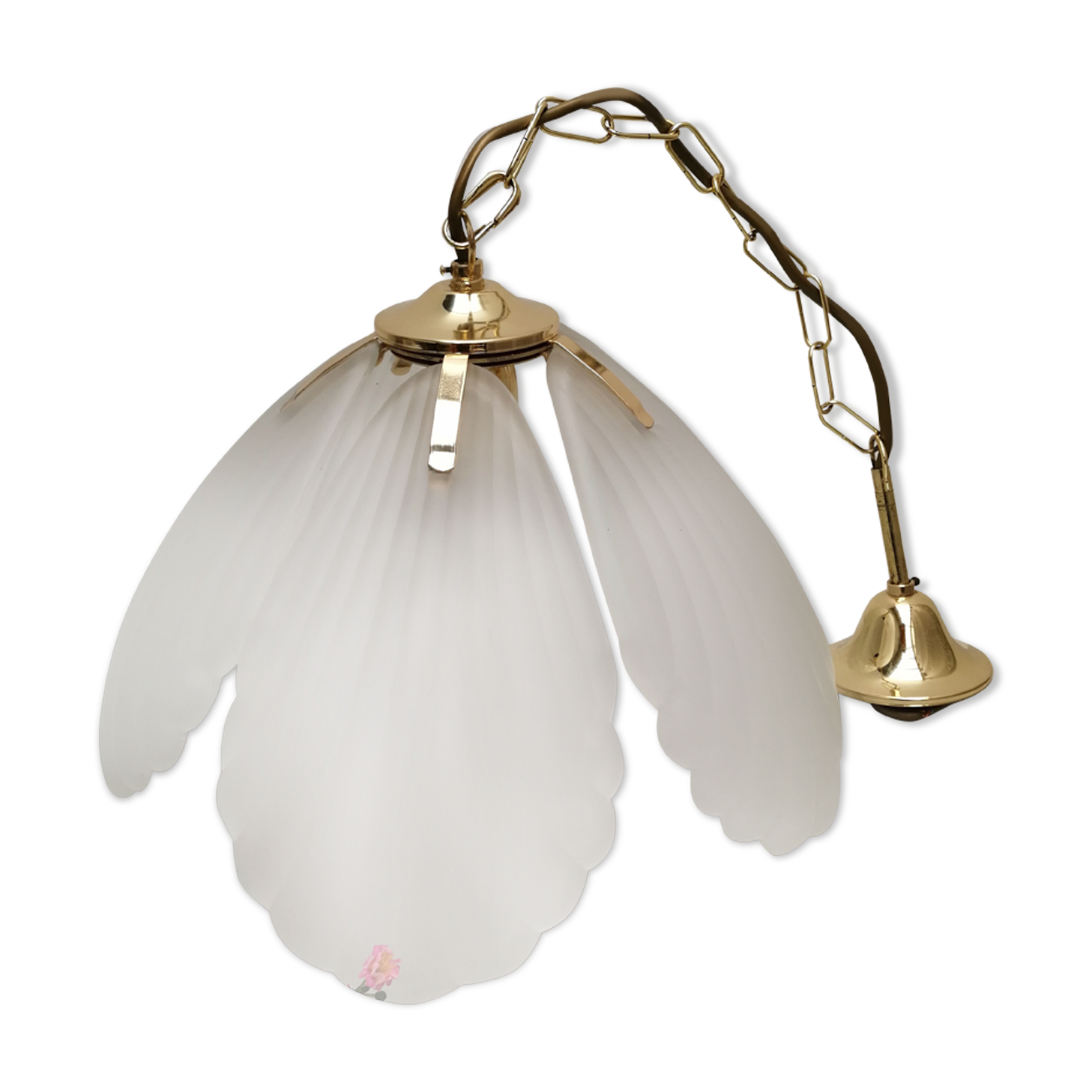 Suspension glass petals
