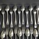 12 Christofle table forks and 12 spoons