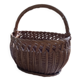 woven wicker basket