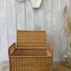 Wicker trunk/bench