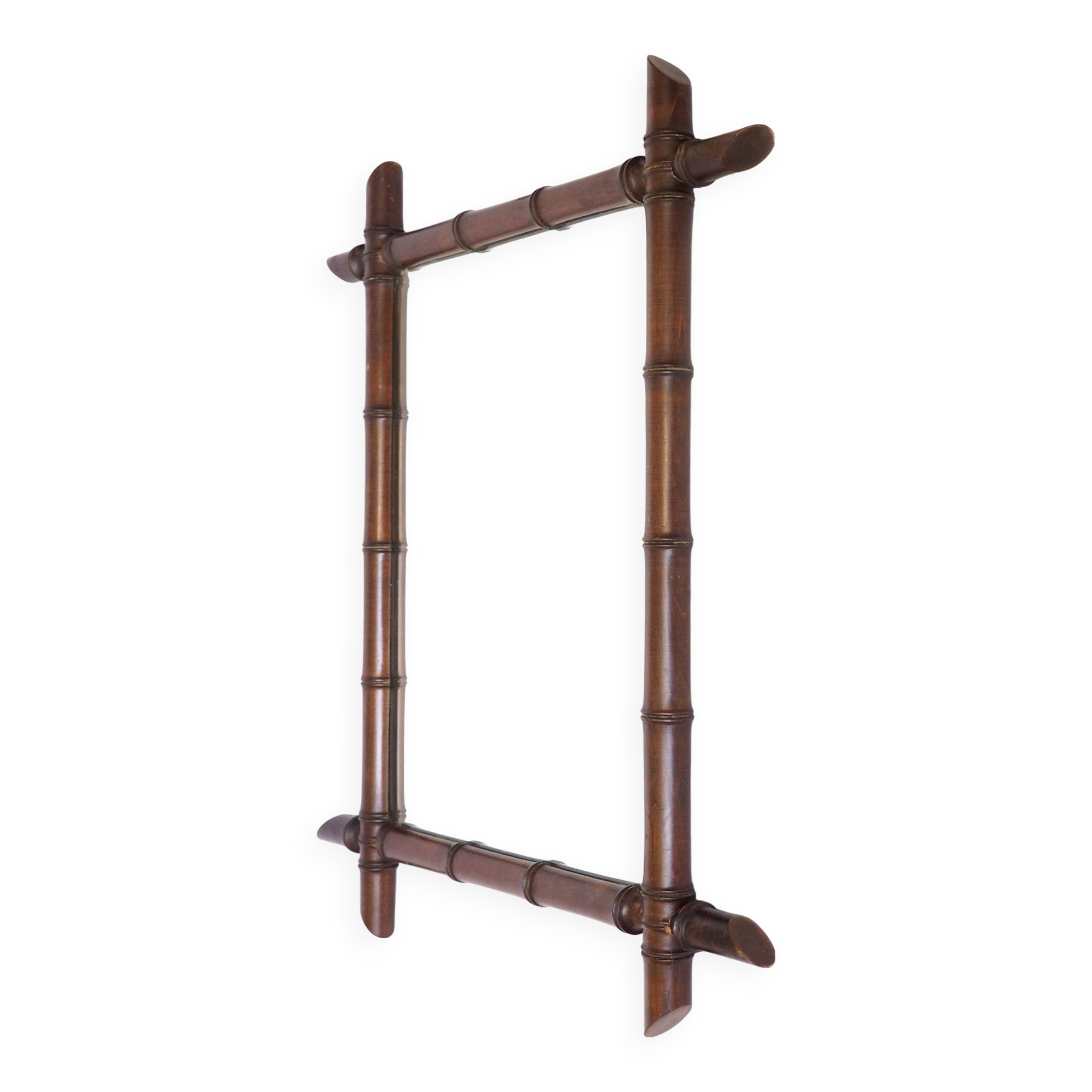 Large bamboo mirror 1900