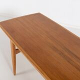 Scandinavian teak coffee table, 1960s Sweden