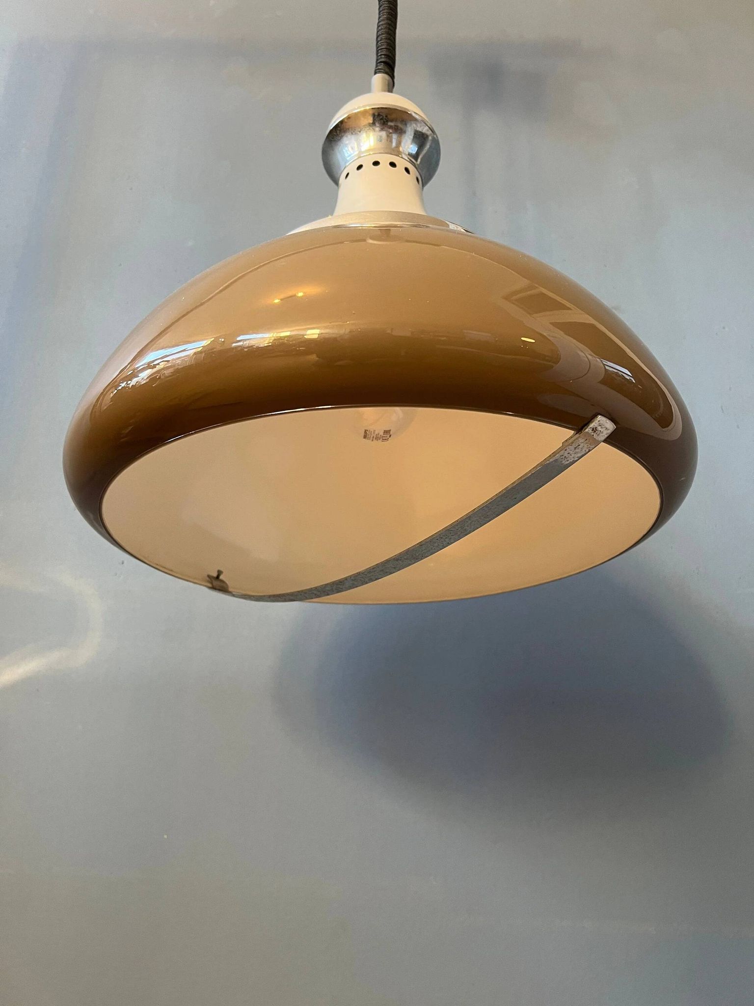 Vintage Stilux Milano beige suspension