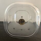 Transparent ice bucket and pitcher, Italian design Guzzini, 1970