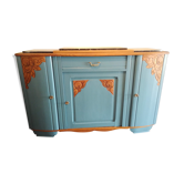 Buffet art deco blue storm