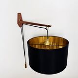 Adjustable Teak Wall Lamp by Kaiser Leuchten