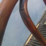 Lot of 6 mismatched bistro chairs