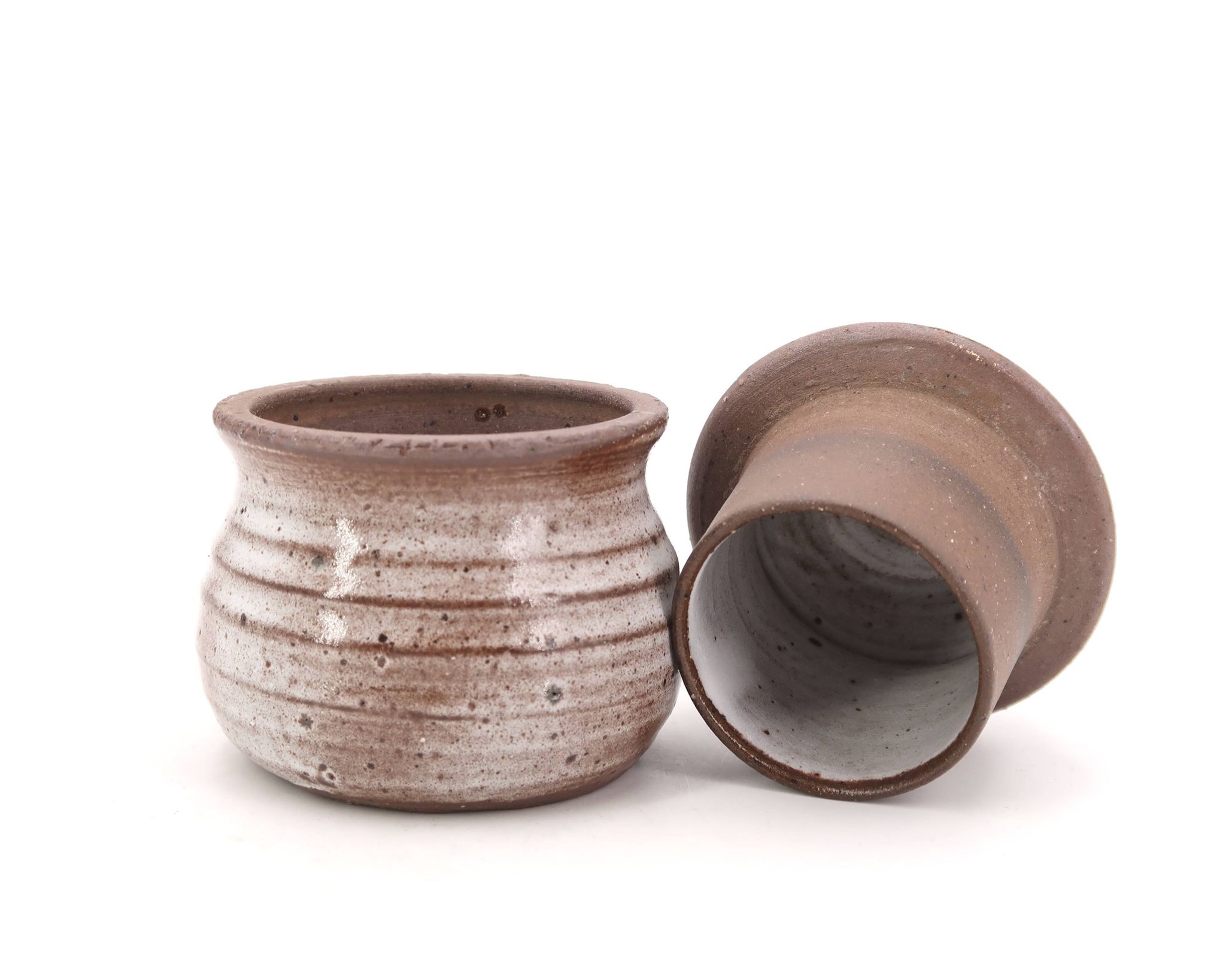Stoneware butter dish by Jeanne and Norbert Pierlot, 1960s