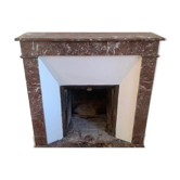 Cheminée en marbre XIX ème