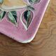Set of 10 vintage enameled earthenware plates Renouveau Cagnes sur Mer