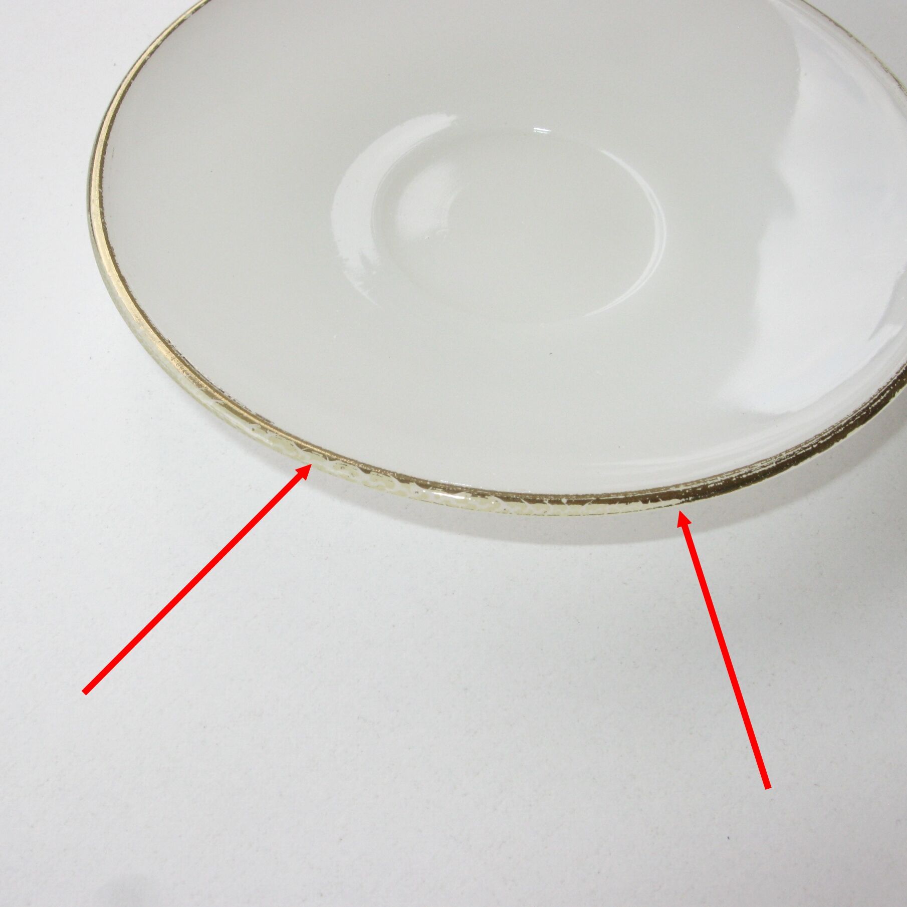 White opaline coffee service 6 cups and 6 under cups - Arcopal