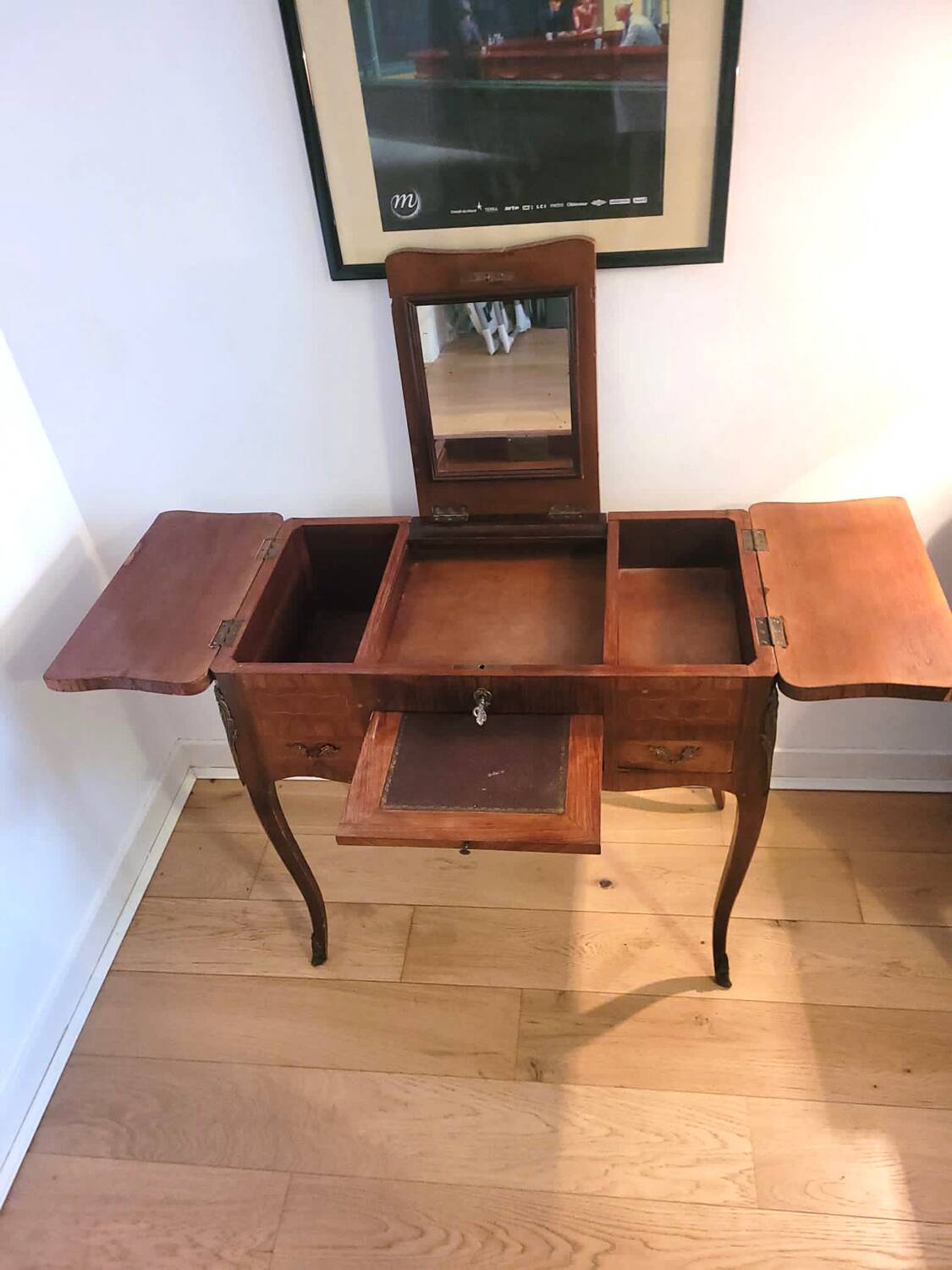 Coiffeuse en bois  Louis XV